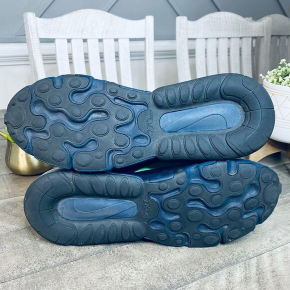 Nike Air Max 270 React Electro Green 'Pop Art' Men's Size 8.5 - Picture 6 of 6